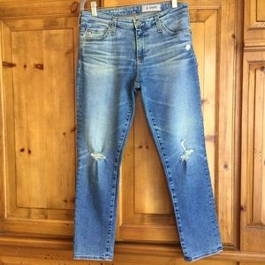 AG “The Prima Crop” Cigarette Jeans Size 28R